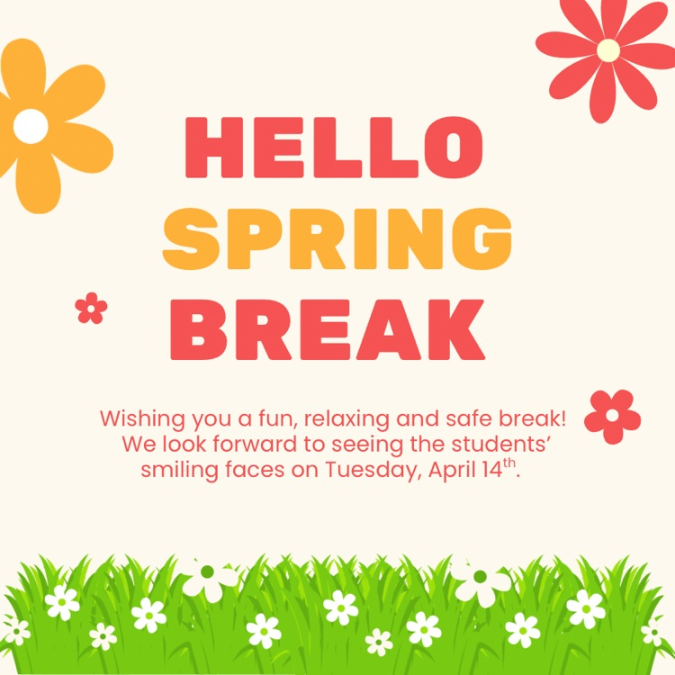 Enjoy your break!