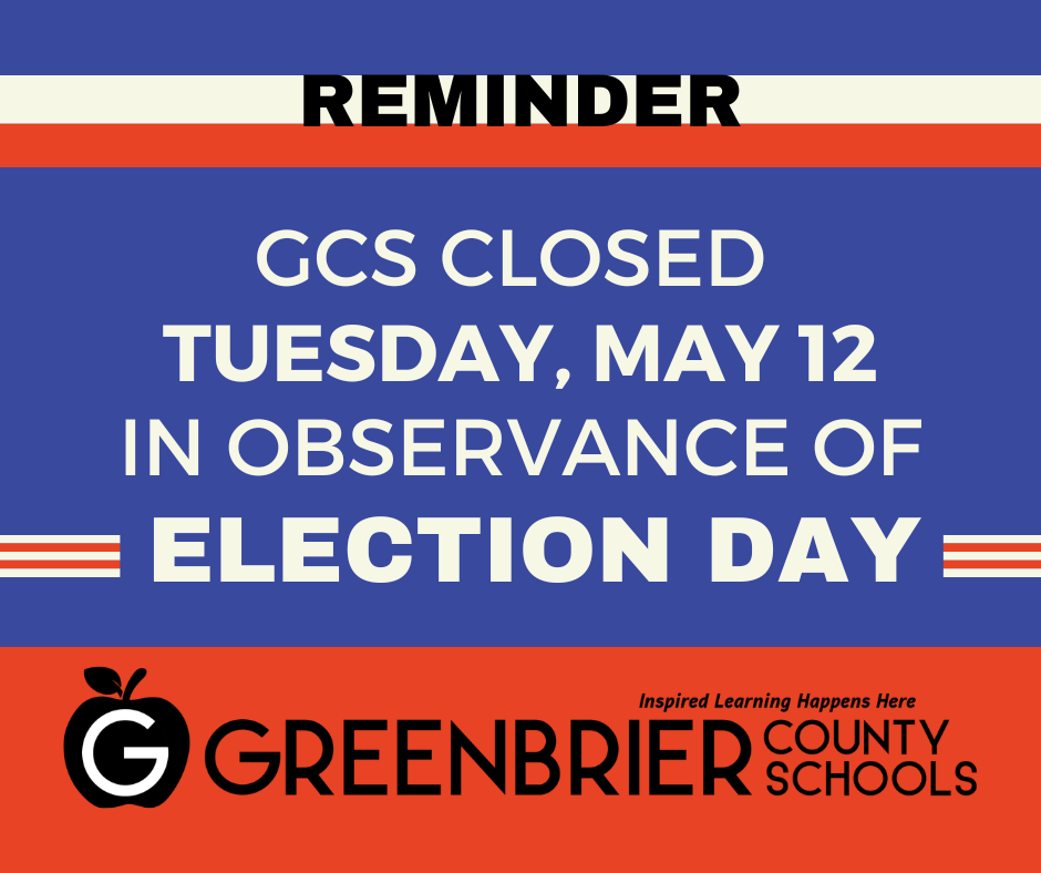 Schools Closed May 12 for Election Day