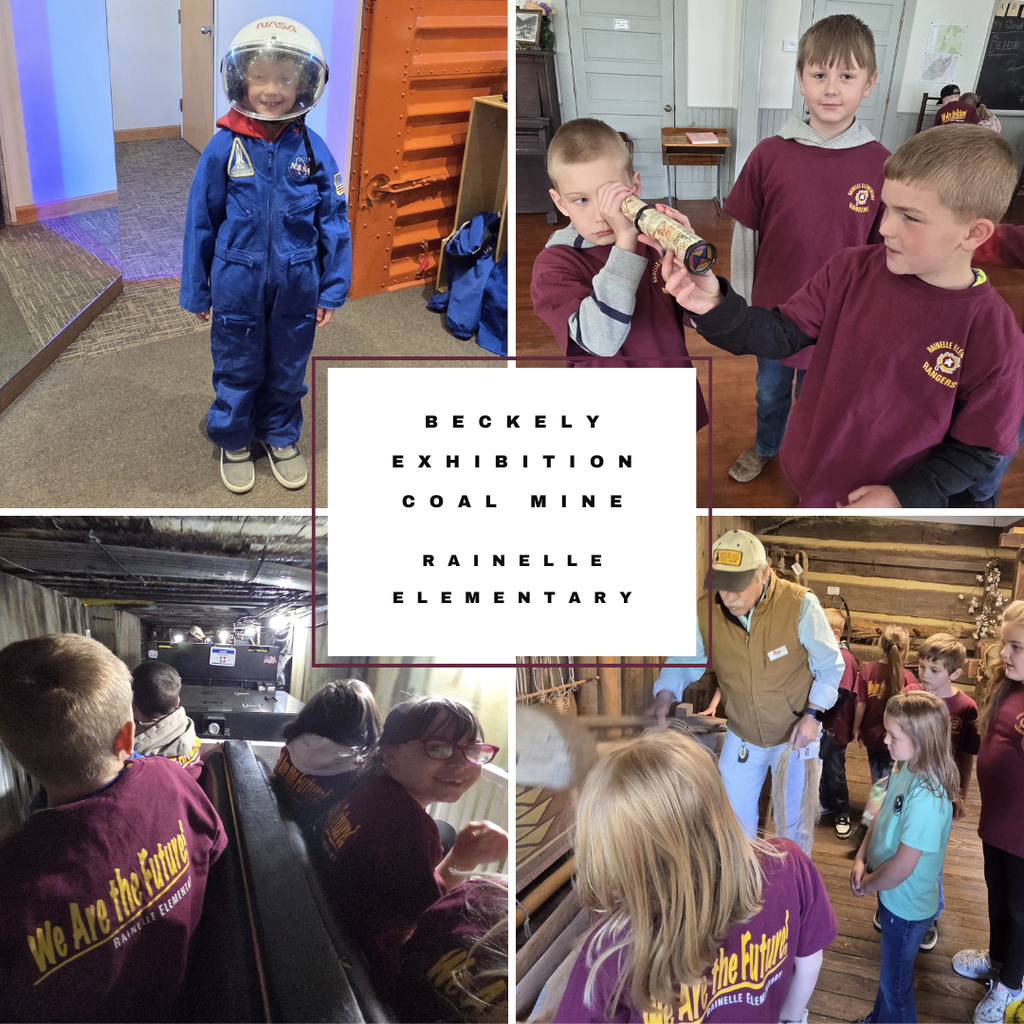 Rainelle Second Graders at the Beckley Exhibition Coal Mine