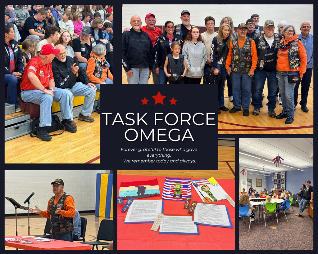 Task Force Omega visits Rainelle Elementary