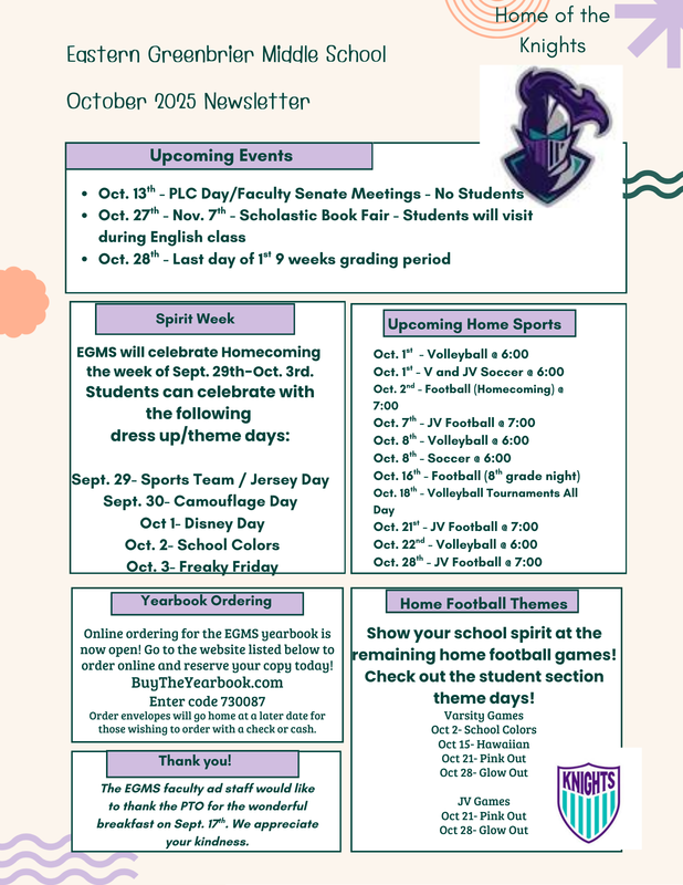 Oct News Letter