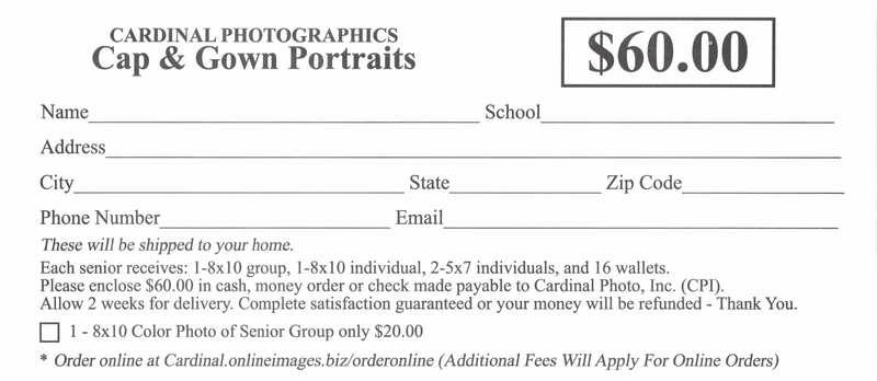 Picture order form