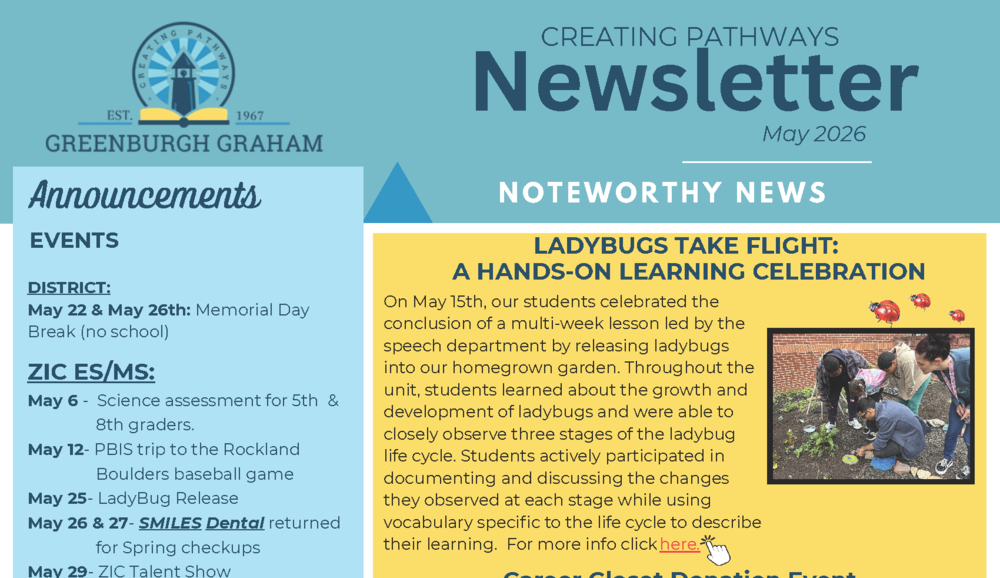 May 2026 Newsletter