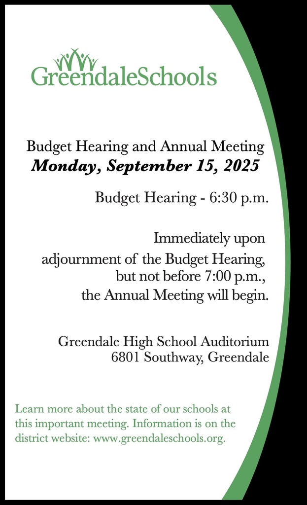 Annual Meeting Ad : Monday, September 15, 2025 a 6:30 p.m.