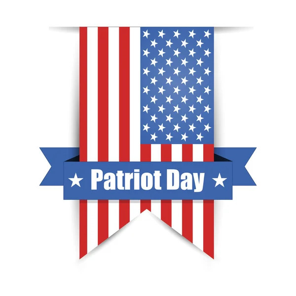 Picture of Flag w/banner Patriot Day