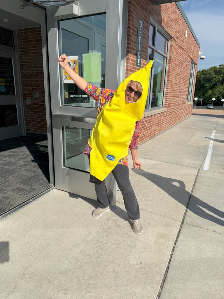 Principal in a Banana Costume