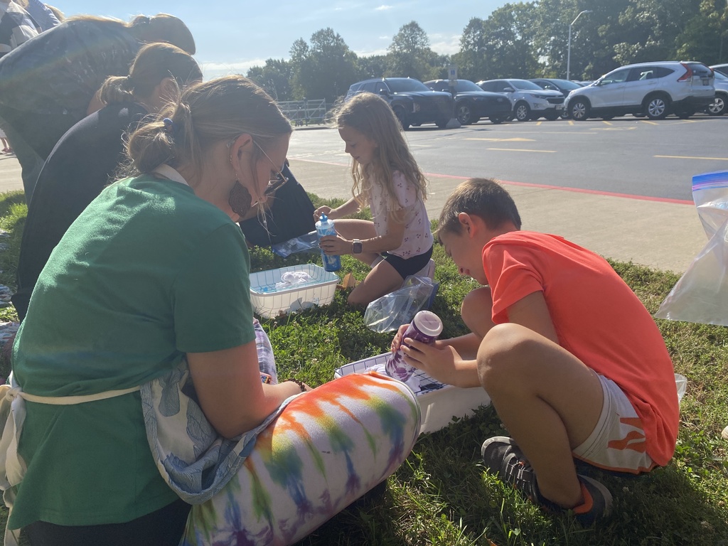 Student Tye Dye project