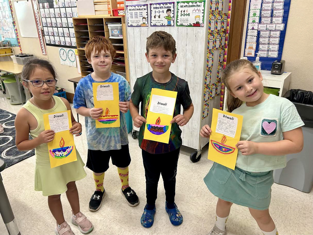 Second graders learning about Ancient Asian Civilizations