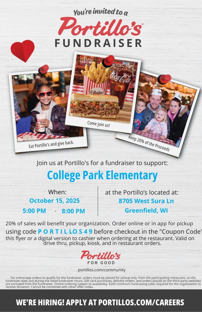 Fundraiser Flier