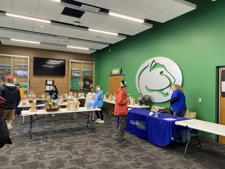 sponsor tables at fun run walk