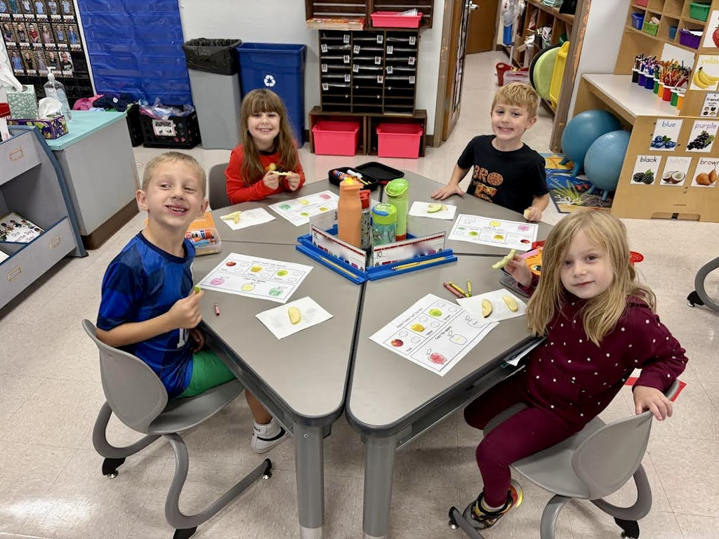 CA Five Senses Unit Apple Tasting