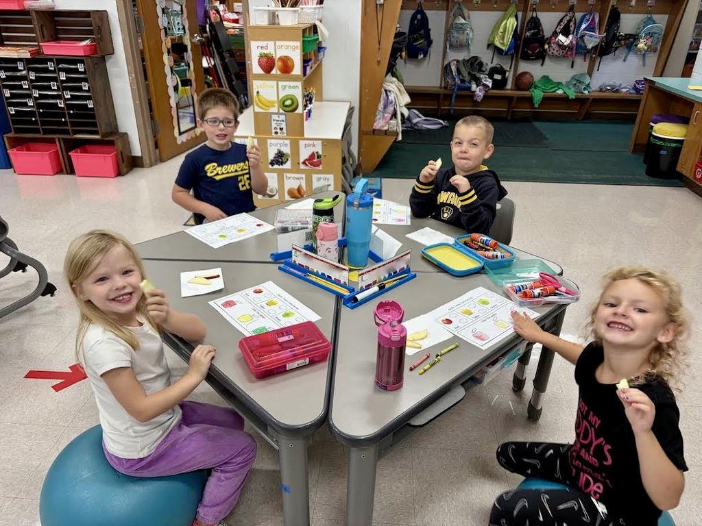 CA Five Senses Unit Apple Tasting