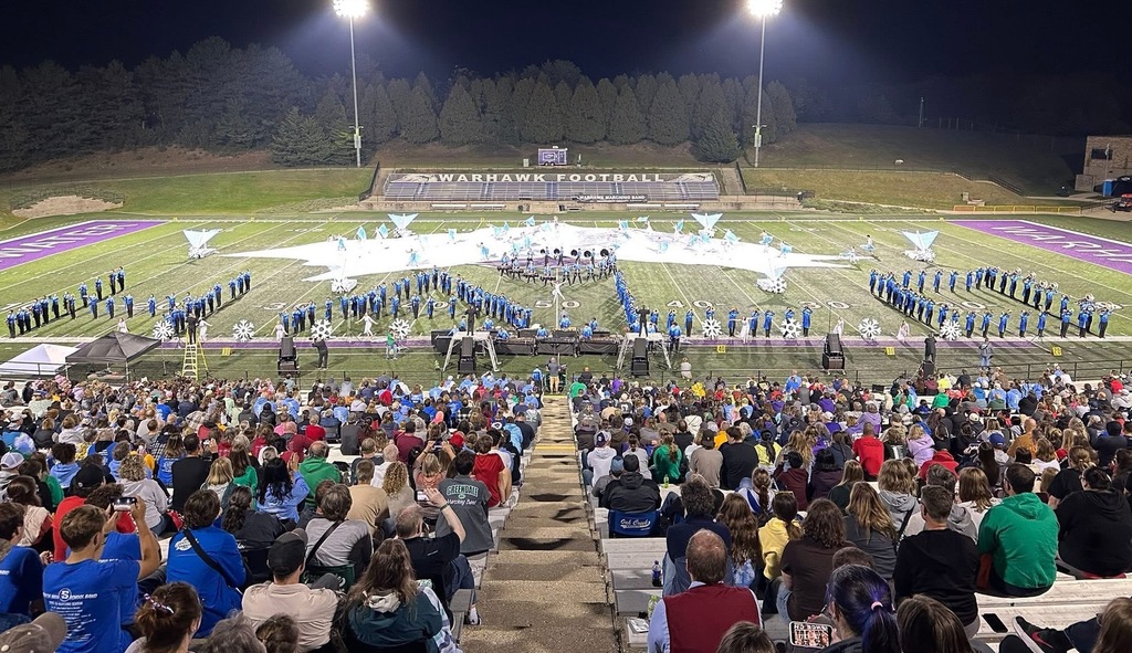Marching Band at State Competition