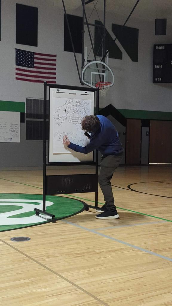 Struan Murray illustration happening.