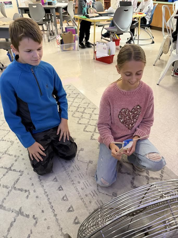 Science wind turbine project.