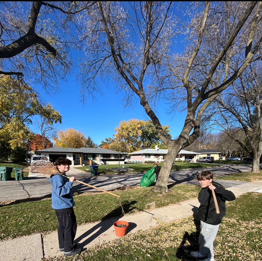 Fall Clean and Green event for Team Integrity 7th Graders