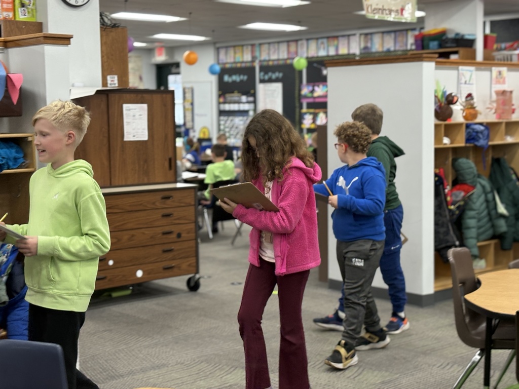 Students smiling and listening