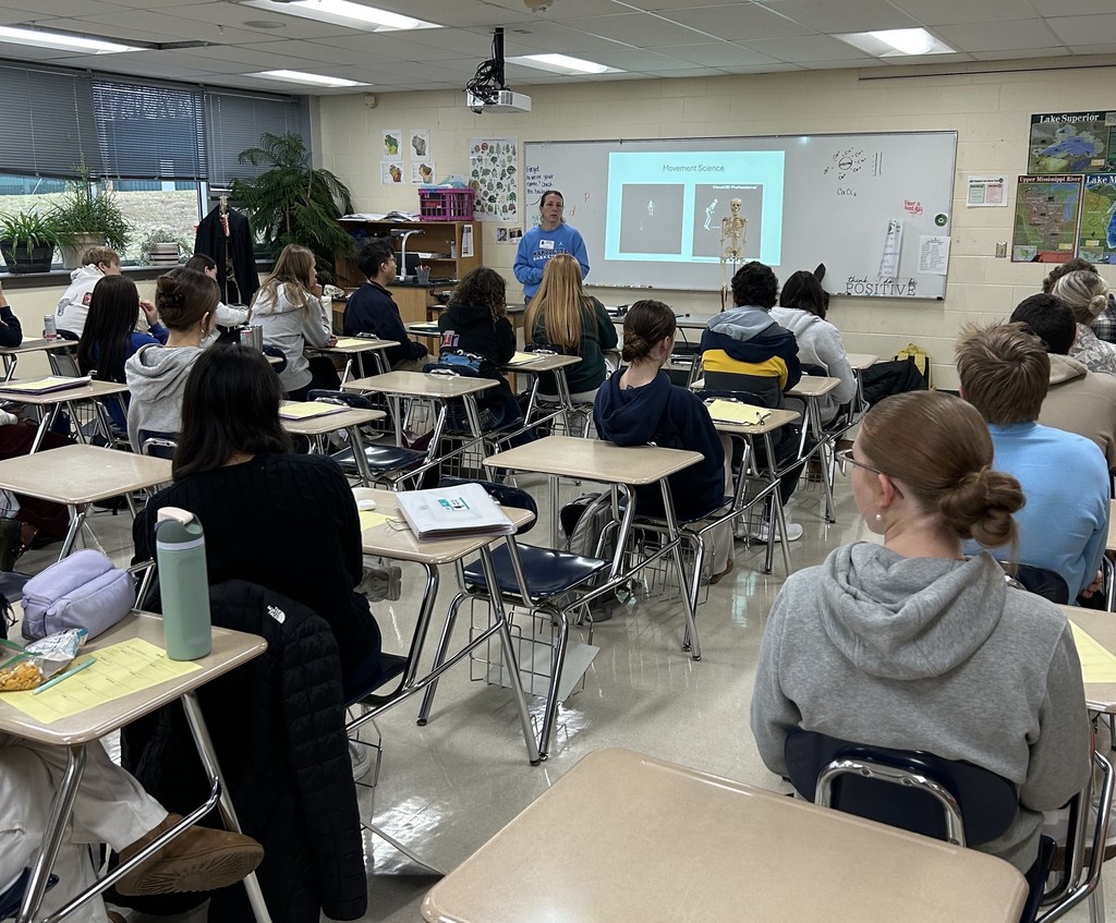 Human Body Systems Students Hear From Sports Performance Professional