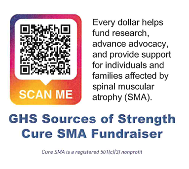 QR Code for CURE SMA Fundraiser