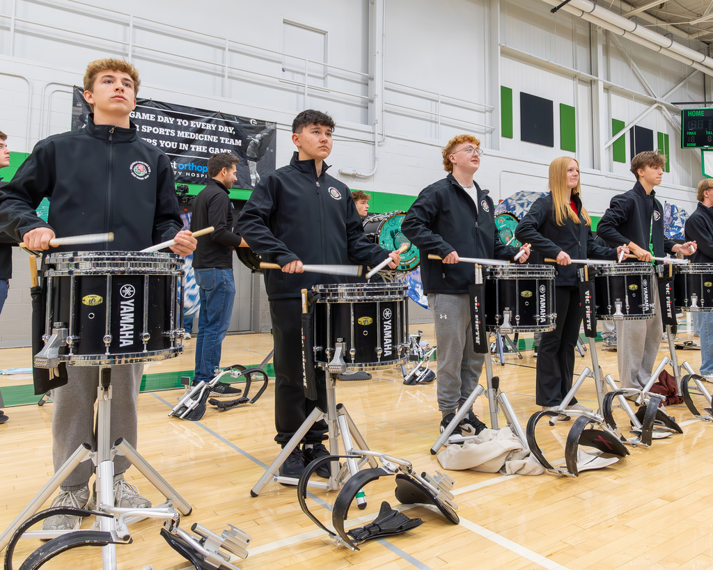 Rose Parade Send Off Event Drumline
