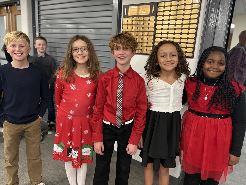 Students waiting to be called for Winter Concert