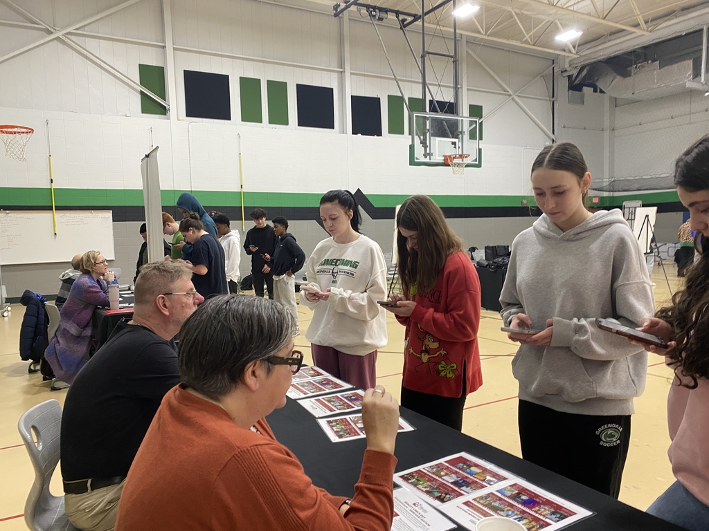 GHS Reality Check Day Students participating in personal finance activity