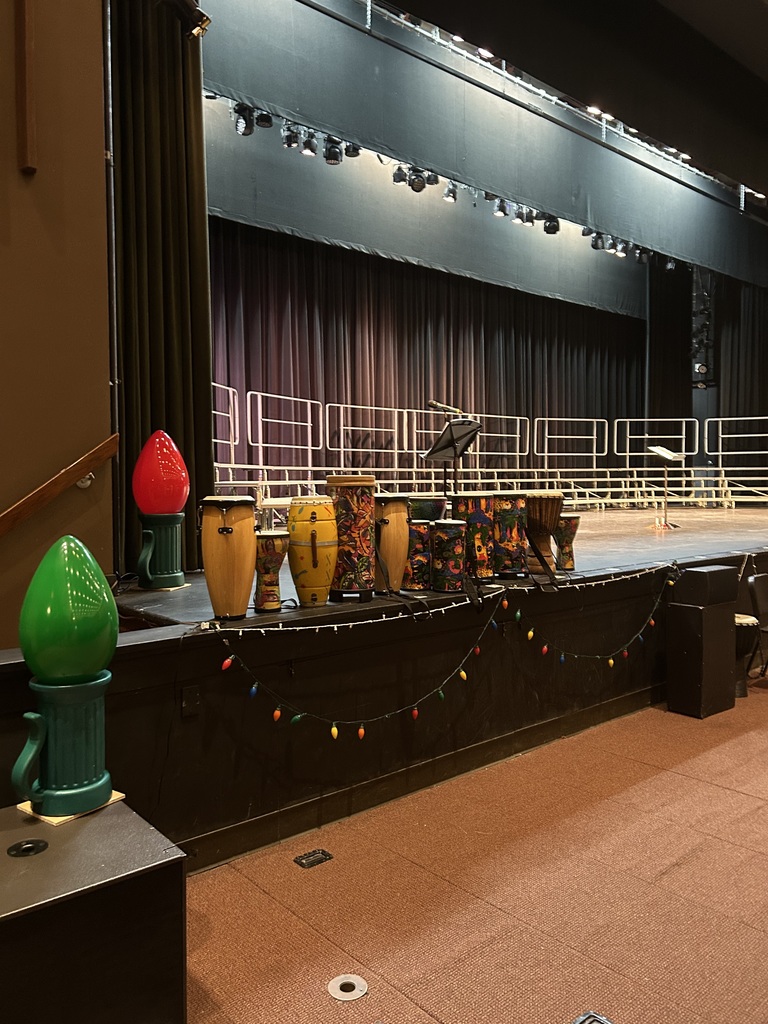 Lots of Learning in Music Class in December at Highland View