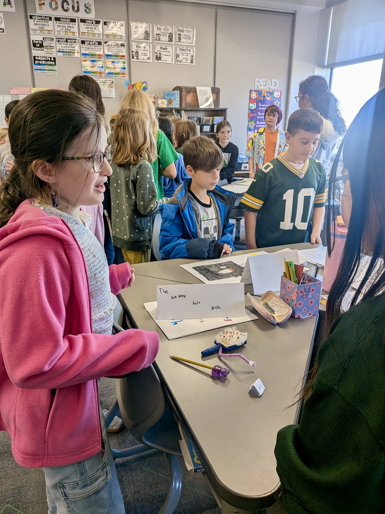 Students Showing Off Their Inventions