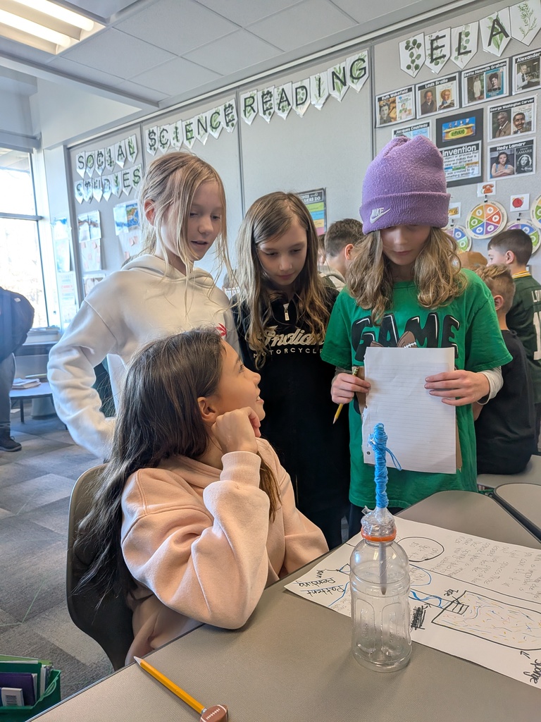 Students Showing Off Their Inventions