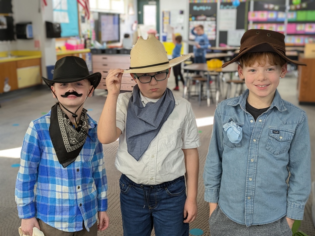 Students as cowboys.