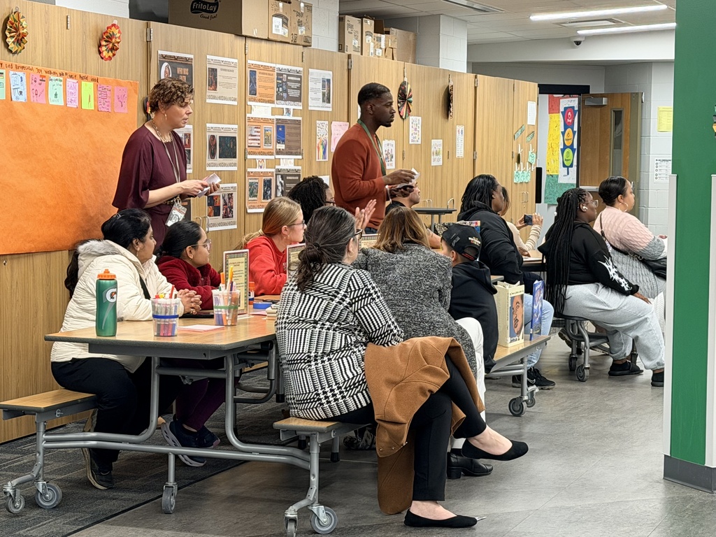 Participants at the BlackHistory Month event.