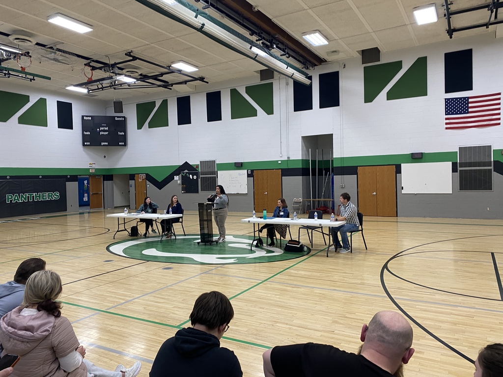 Panel discussion at Wellness Fair.