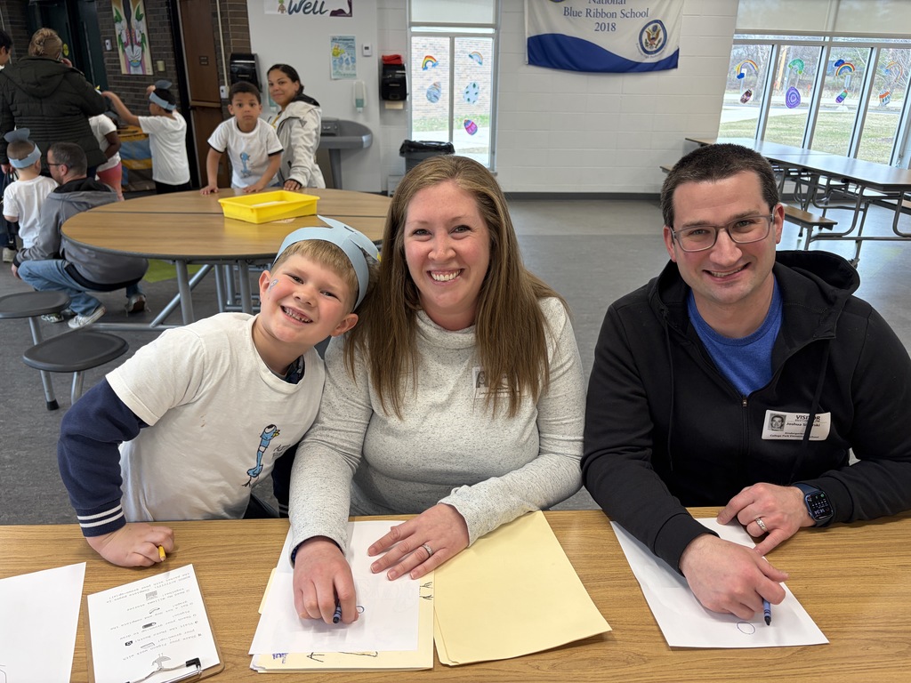 Pigeon Celebration: Boy Smiling with two caring adults.