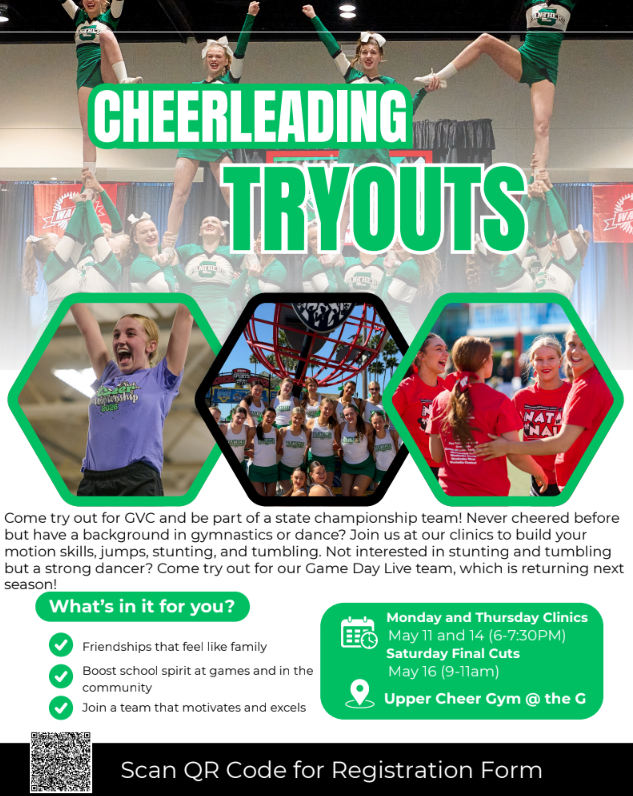 Cheery Tryout Info