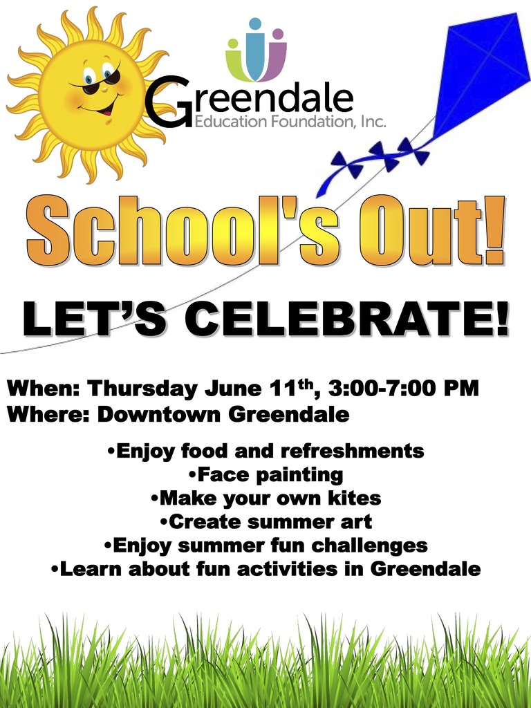 School's Out lets celebrate event flier