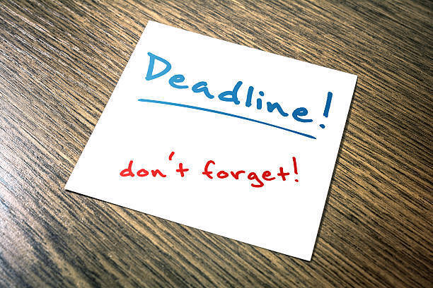 Deadline Post It note