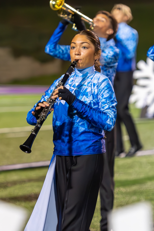 Snow Angel clarinet Player