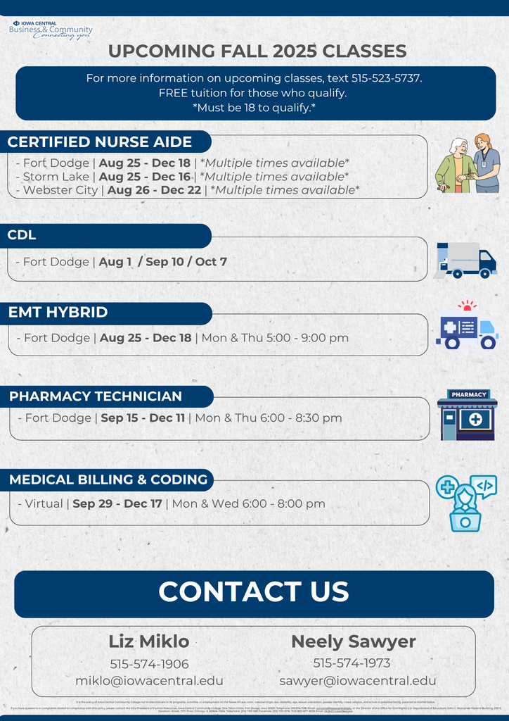 Fall Courses