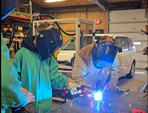 Chase welding at ICCC
