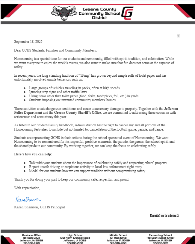 letter