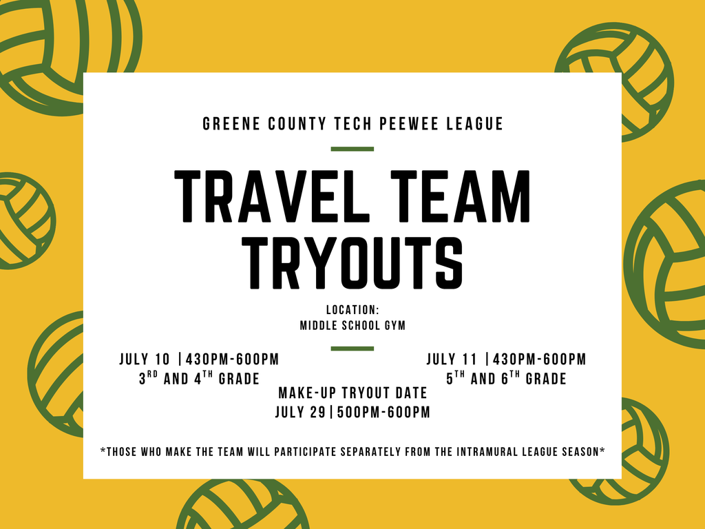 Volleyball Travel Team Tryouts Poster