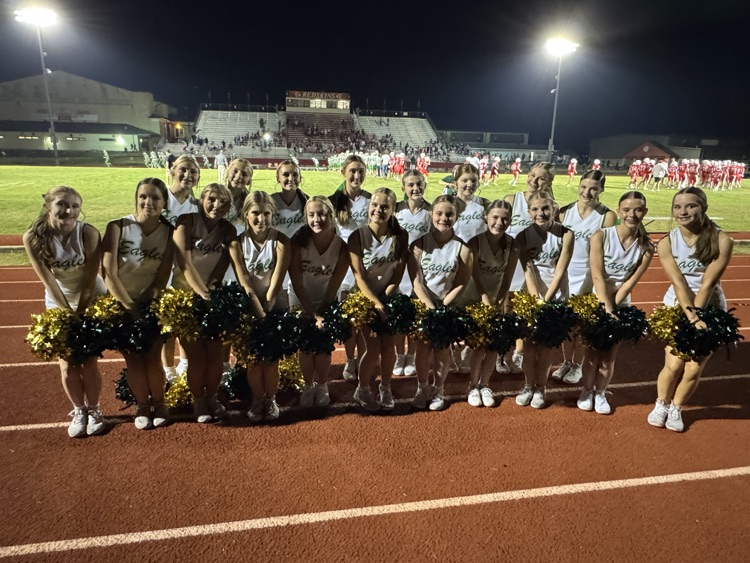 Jr Eagles fall to a talented Jr Pocahontas Redskins team 42-8. Still a great day to be a Jr Eagle! 🦅 