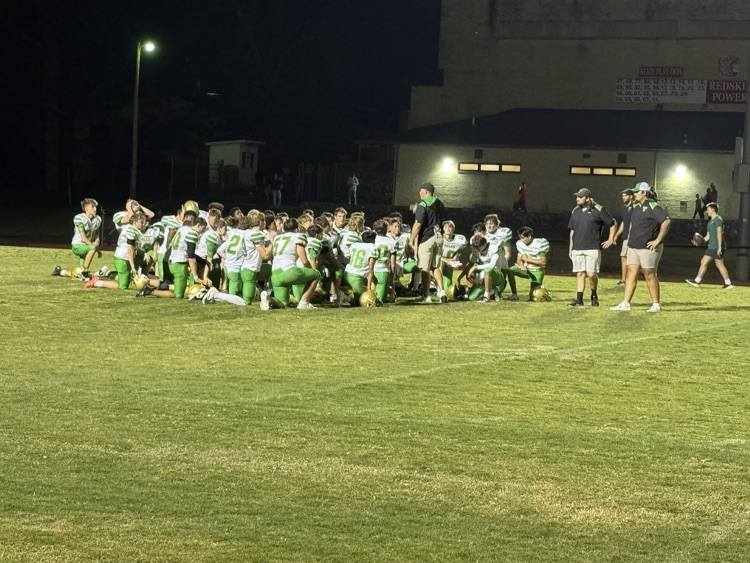 Jr Eagles fall to a talented Jr Pocahontas Redskins team 42-8. Still a great day to be a Jr Eagle! 🦅 