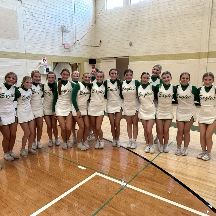 Celebrating our GCTJHS Eagle volleyball, football, dance, and cheer teams. Great day to be a Junior Eagle! 🦅 
