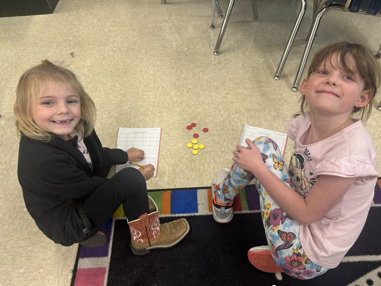 We’re hard at work practicing ways to make 9 & 10! 