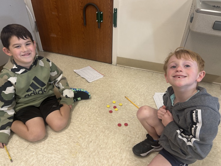 We’re hard at work practicing ways to make 9 & 10! 