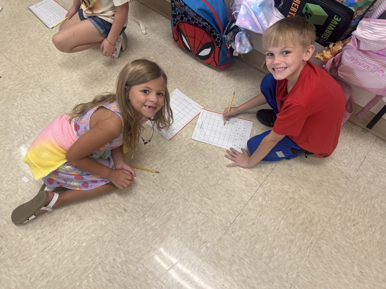 We’re hard at work practicing ways to make 9 & 10! 