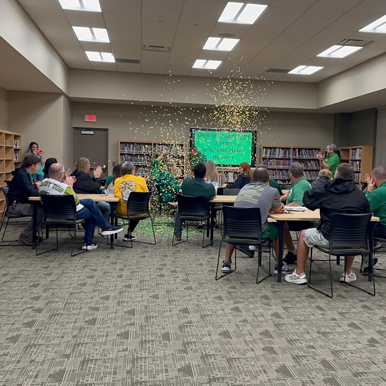 congratulations to students and staff at GCTJHS! for being rated an “A” school by the Arkansas Department of Education!  First “A” rating in GCT School District history!  Great Day To Be A Jr Eagle! 🦅 