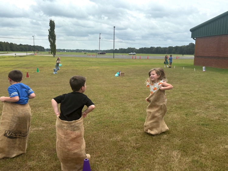 Kindergarten celebrated the end of their Knowledge Unit: Nursery Rhymes & Fables with Nursery Rhyme Olympics