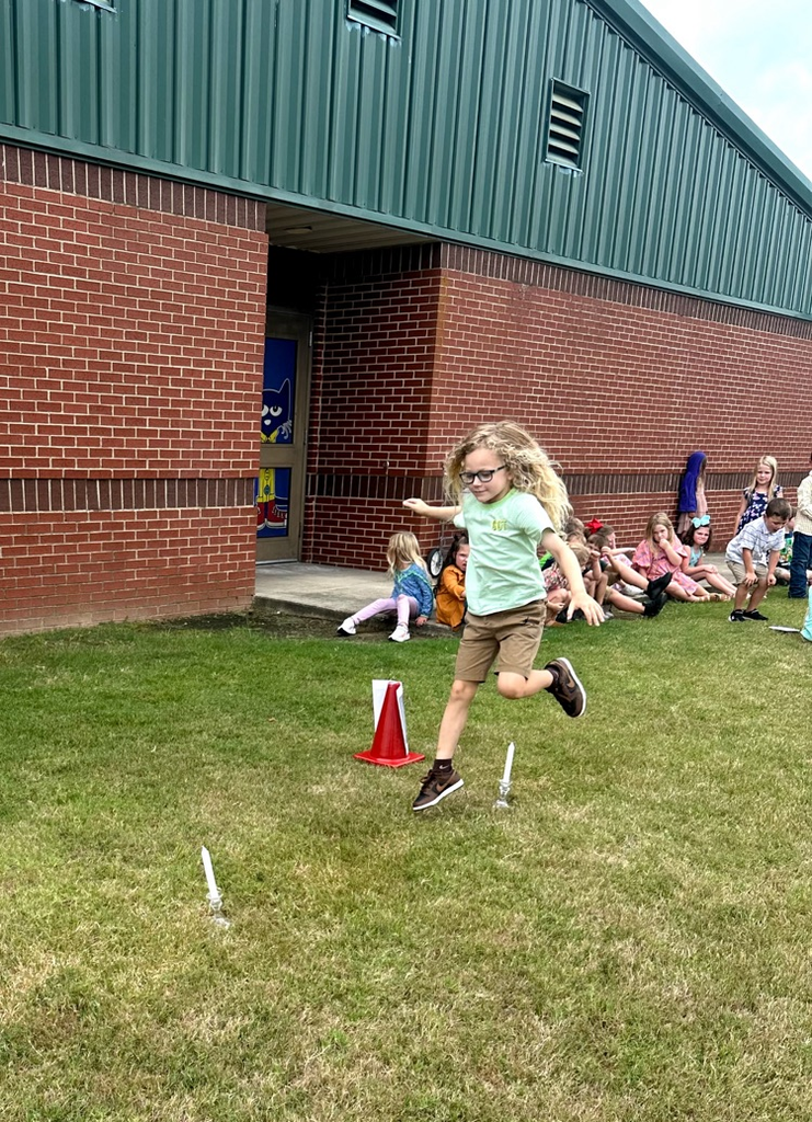 Kindergarten celebrated the end of their Knowledge Unit: Nursery Rhymes & Fables with Nursery Rhyme Olympics